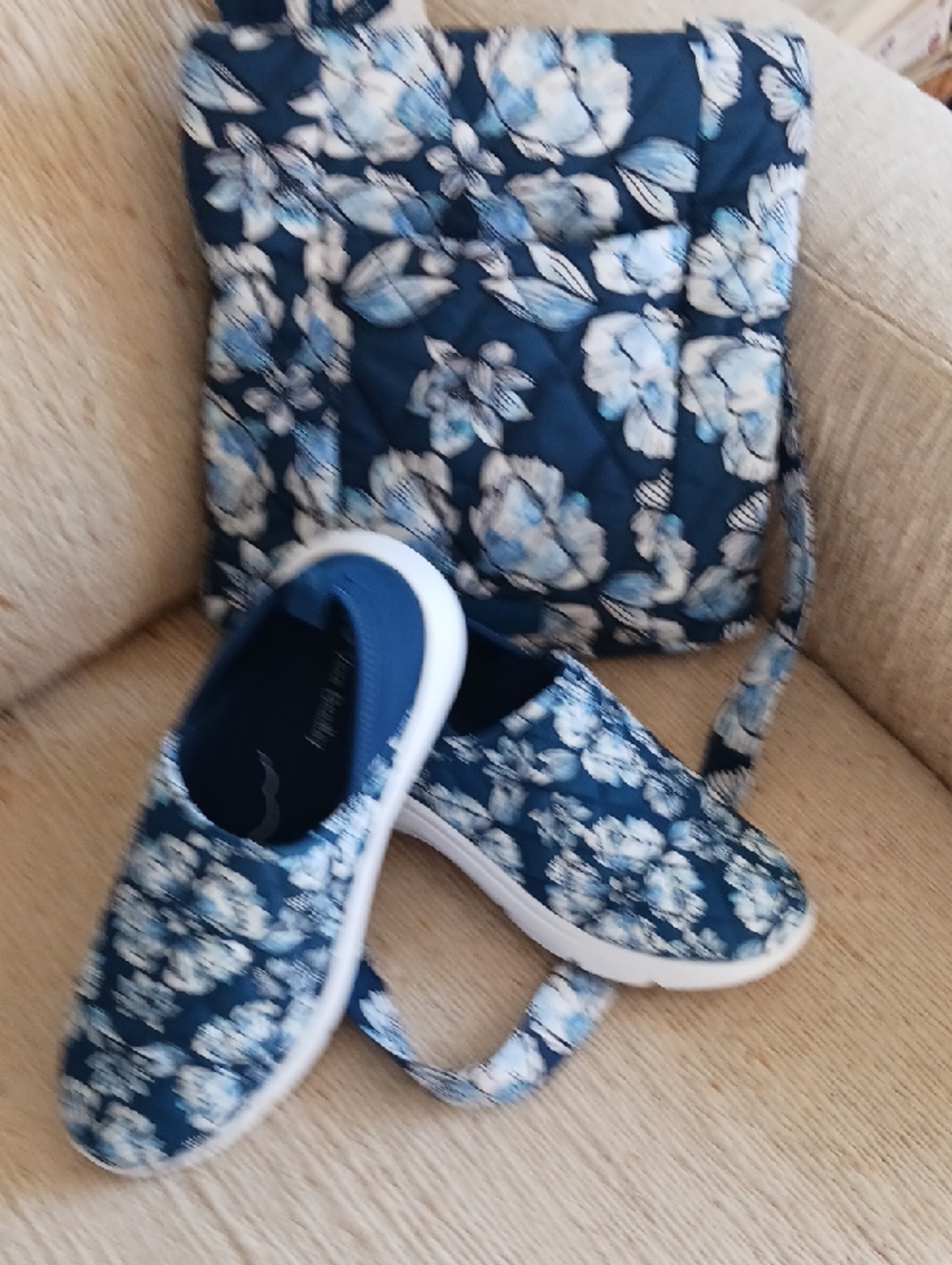 Matching Vera Bradley Purse And Shoes